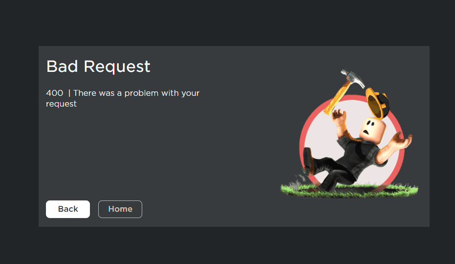 roblox not working